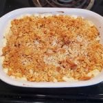 ritz casserole in a dish