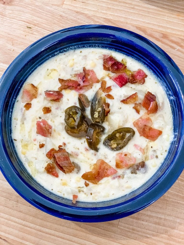 serve up your corn chowder