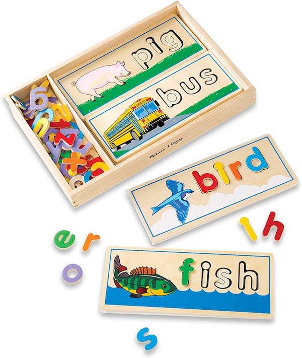 Melissa and Doug See and Spell wooden toy