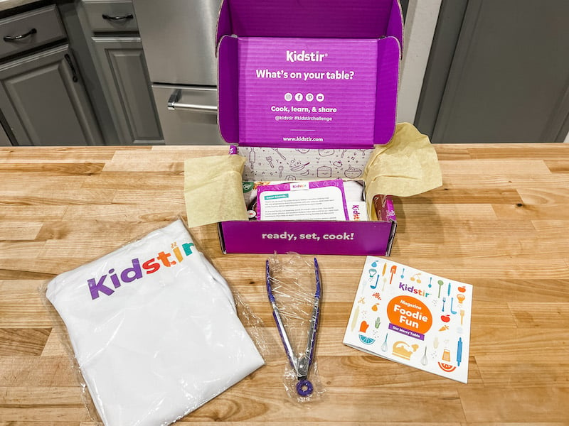 Kids Cooking Subscription Box  Kidstir Monthly Cooking Subscription