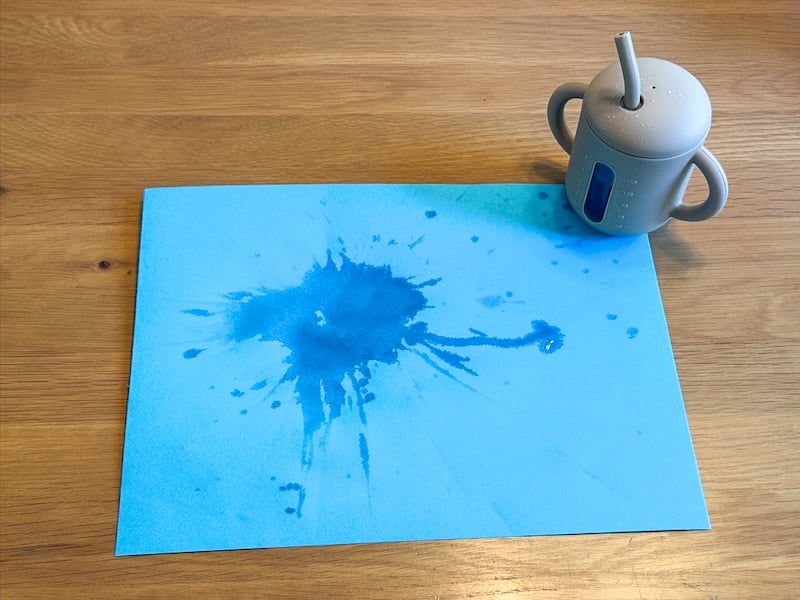 SAMiGO Silicone Sippy Cup Spill Test