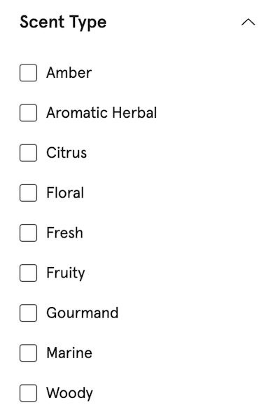 Pura scent type
