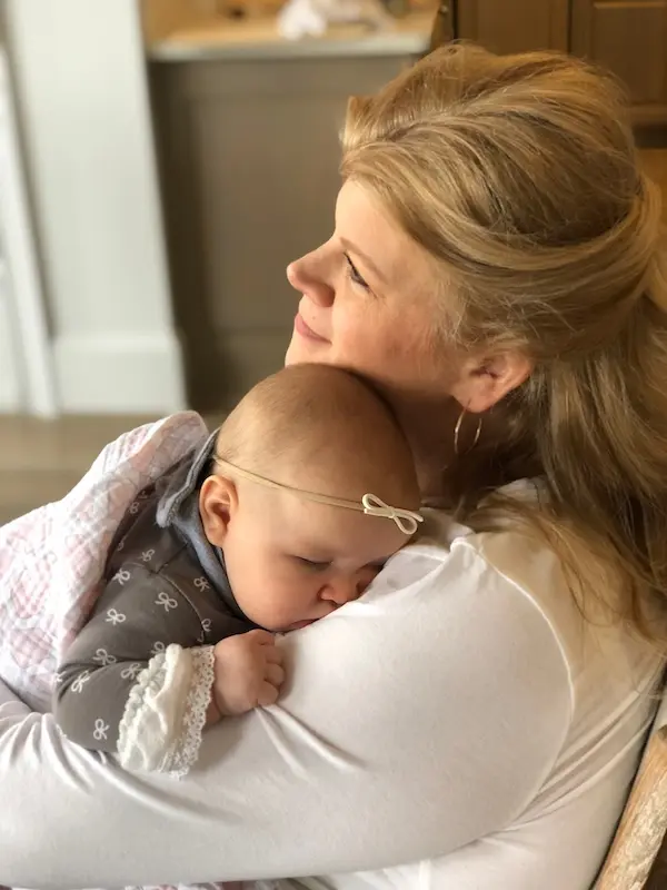 nana singing lullabies to baby vera
