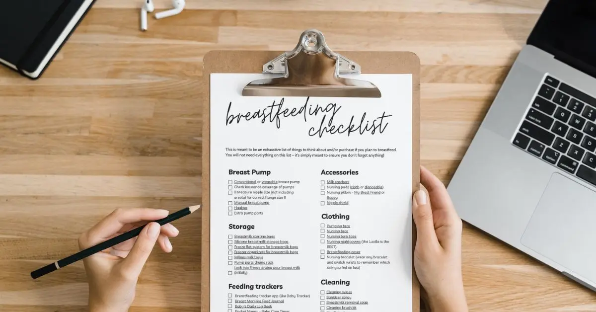 Get the Ultimate Breastfeeding Supplies Checklist Two Mama Bears