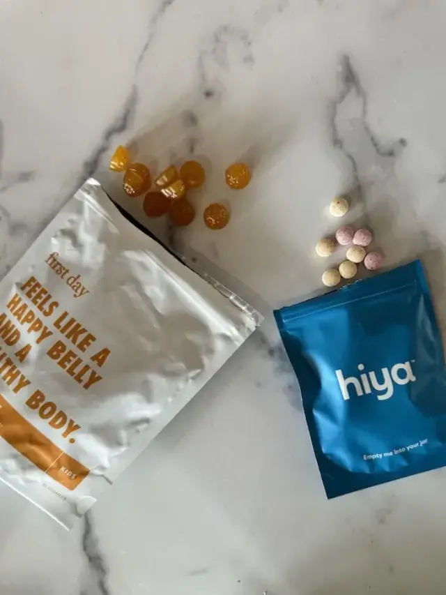 first day and hiya probiotics