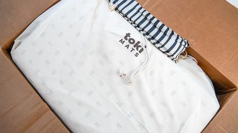 toki mats inside box