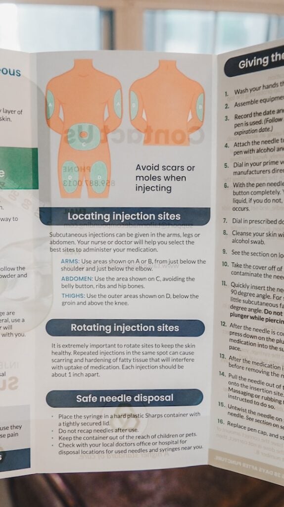 where to inject semaglutide