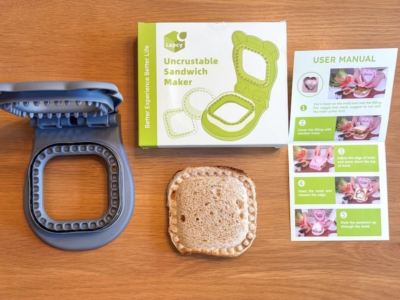 Lepcy sandwich cutter