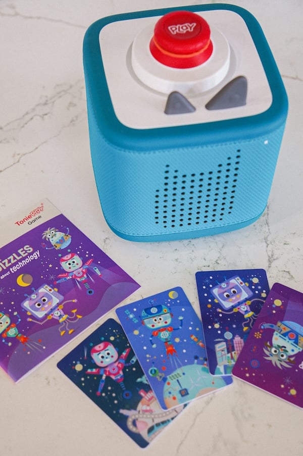 quizzles game with toniebox 2